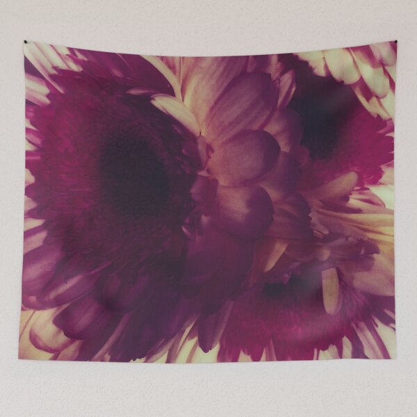 Item preview, Purple Highlighted Flowers designed and sold by The Rage Garden.