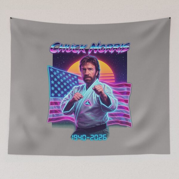 Item preview, Chuck Norris Tribute Memorial 1940-2026-8 designed and sold by KevinHolle.