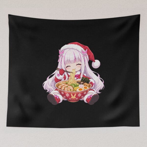 Item preview, Yui Bofuri Christmas Ramen Chopsticks Feast designed and sold by SolenneAzur.