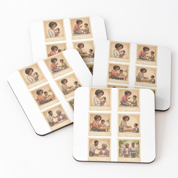 Item preview, Mother and Son Love Story - Vintage Watercolor Memories designed and sold by HeloyPinter.