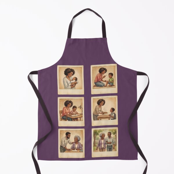 Item preview, Mother and Son Love Story - Vintage Watercolor Memories designed and sold by HeloyPinter.