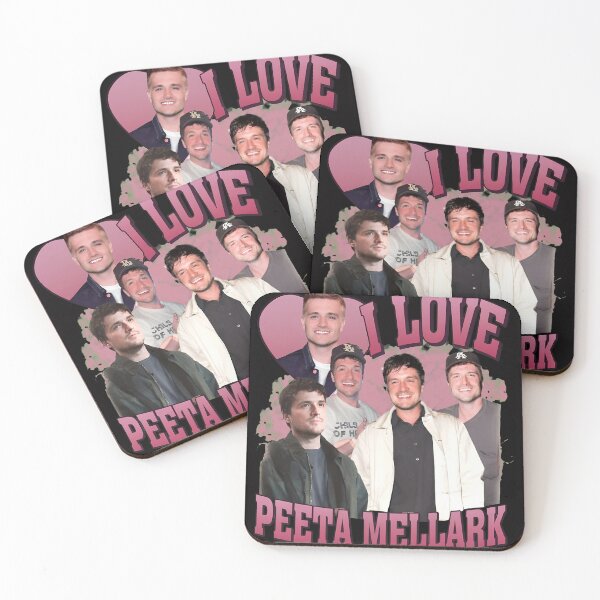Item preview, I Love Peeta Mellark Collage Memorabilia designed and sold by mac-lux.