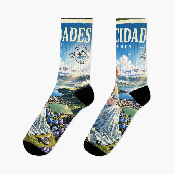 Item preview, Portugal — Sete Cidades — Coffee Above the Emerald Lakes designed and sold by DibujandoPorfa.