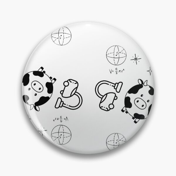 Item preview, Spherical Cow Print designed and sold by The Lady Goblin's Goods.