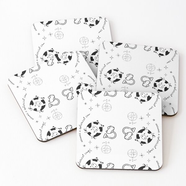 Item preview, Spherical Cow Print designed and sold by The Lady Goblin's Goods.
