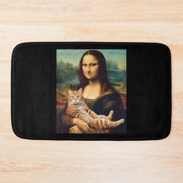 Item preview, Mona Lisa Holding Cat Funny  designed and sold by studio-ssaam.