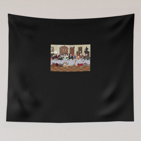 Item preview, The-Last-Supper-At-Boddy-Mansion-T-Shirt designed and sold by kendrabel.