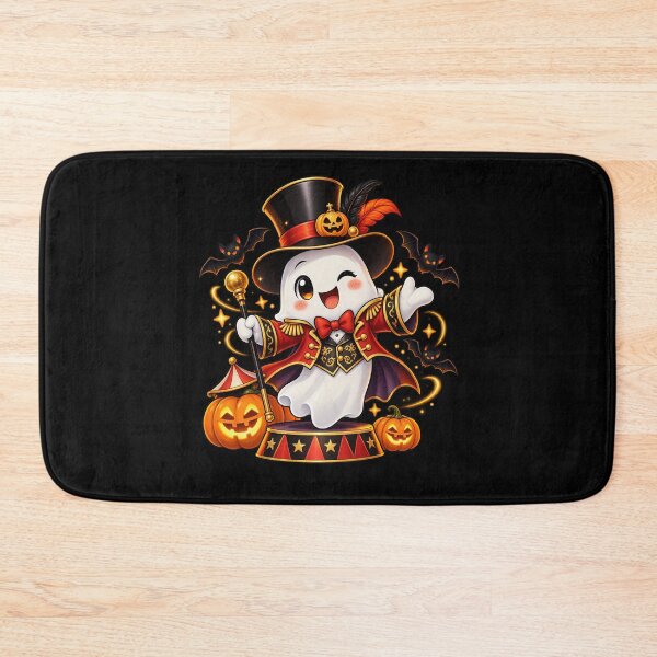 Item preview, Halloween Ringmaster Ghost – Cute Spooky Circus Art designed and sold by aliyehc.