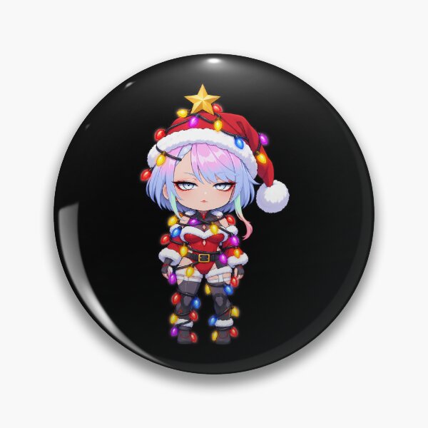 Item preview, Lucy Cyberpunk Edgerunners Christmas Tangled Lights designed and sold by SolenneAzur.