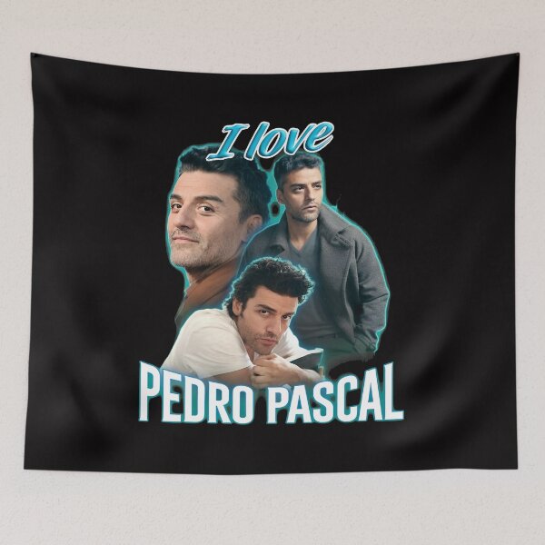 Item preview, I Love Pedro Pascal Retro  designed and sold by mac-lux.
