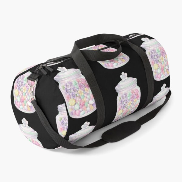 Item preview, Pastel Flower And Sweet Candy Jar Illustration designed and sold by bvdesignart.
