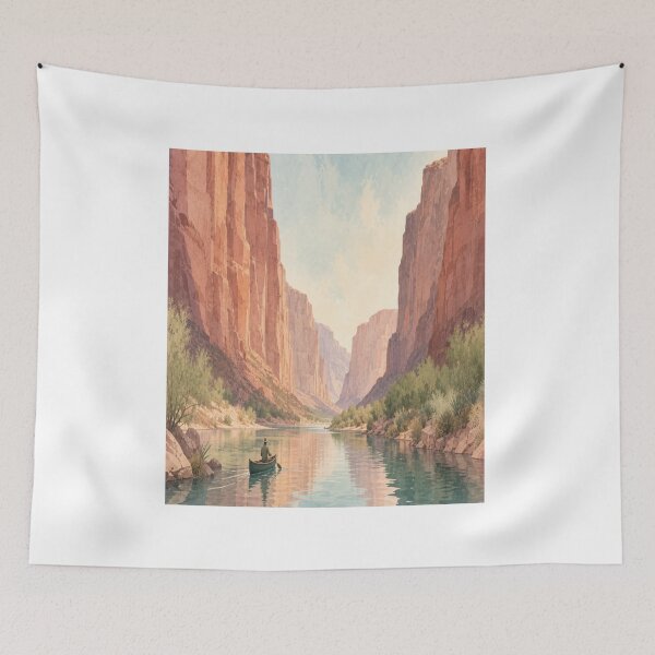 Item preview, Santa Elena Canyon designed and sold by Artnovalty.redbubble.com.