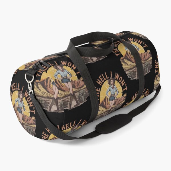 Item preview, Funny The Hell I Won'T Cowgirl designed and sold by ChibiPalsCo.