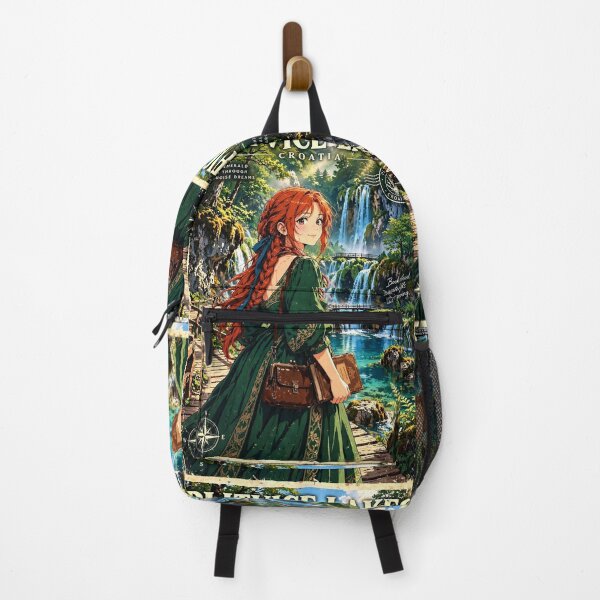 Item preview, Croatia — Plitvice Lakes — Walking Through a Forest of Waterfalls designed and sold by DibujandoPorfa.