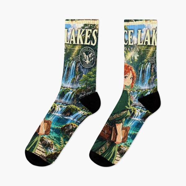 Item preview, Croatia — Plitvice Lakes — Walking Through a Forest of Waterfalls designed and sold by DibujandoPorfa.
