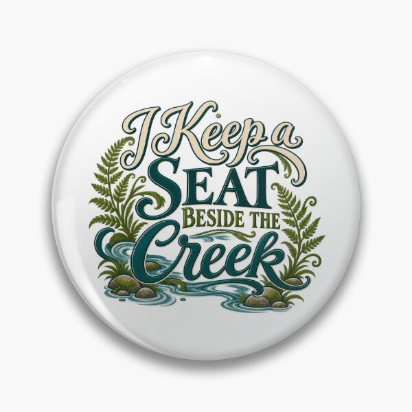 Item preview, A Seat Beside the Creek Decorative Lettering designed and sold by Bikivuno.
