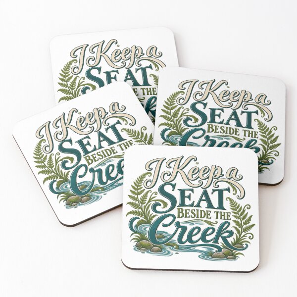 Item preview, A Seat Beside the Creek Decorative Lettering designed and sold by Bikivuno.