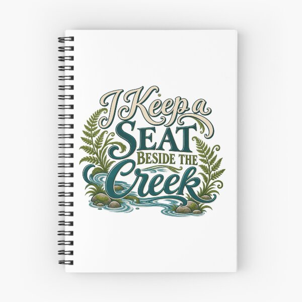 Item preview, A Seat Beside the Creek Decorative Lettering designed and sold by Bikivuno.