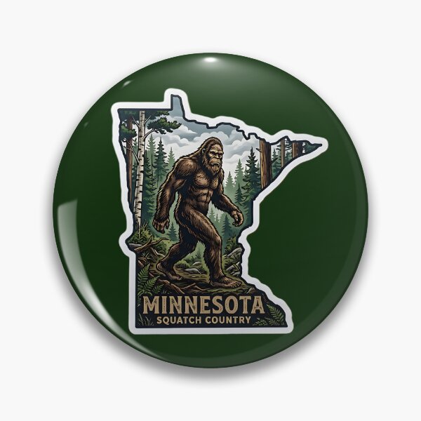 Item preview, Minnesota Squatch Country Bigfoot Sasquatch North Woods designed and sold by FrozenFits.