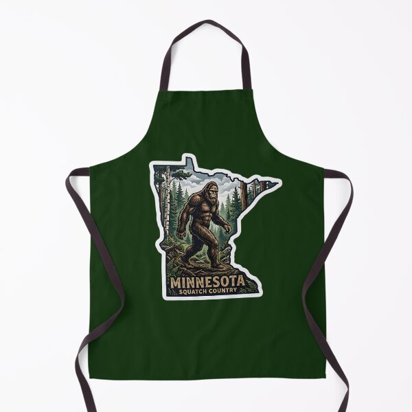 Item preview, Minnesota Squatch Country Bigfoot Sasquatch North Woods designed and sold by FrozenFits.
