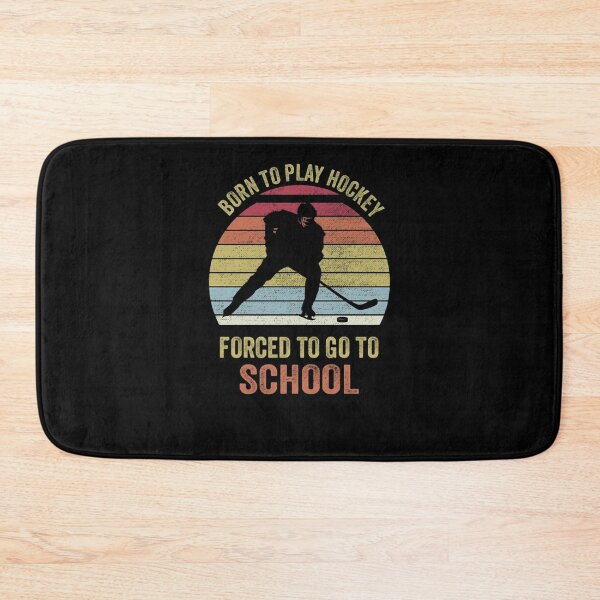 Item preview,  Funny Ice Hockey Player Retro Striped Sunset Slogan designed and sold by UdoPopp.