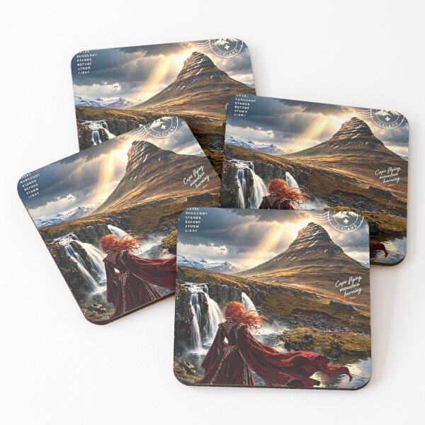 Item preview, Iceland — Kirkjufell — Beneath the Stormy Northern Sky designed and sold by DibujandoPorfa.