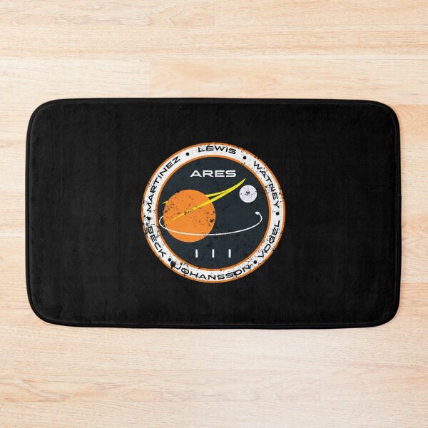 Item preview, Retro Space Mission Circular Badge Planet Orbit Art designed and sold by UdoPopp.
