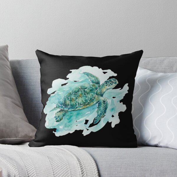 Item preview, Beautiful Watercolor Sea Turtle Ocean Art designed and sold by bvdesignart.
