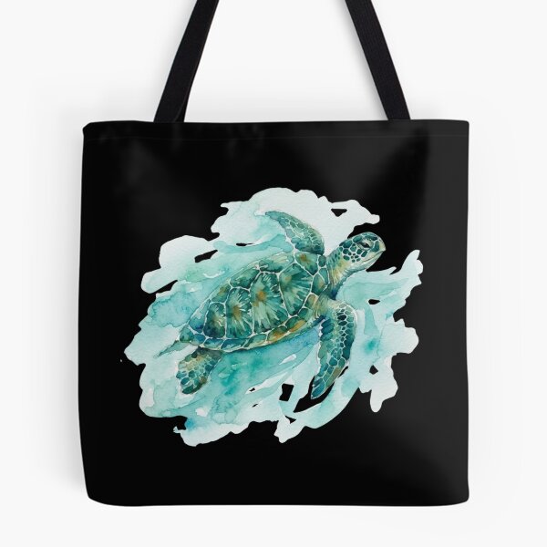Item preview, Beautiful Watercolor Sea Turtle Ocean Art designed and sold by bvdesignart.