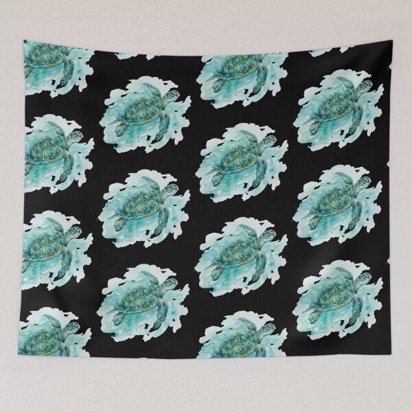 Item preview, Beautiful Watercolor Sea Turtle Ocean Art designed and sold by bvdesignart.