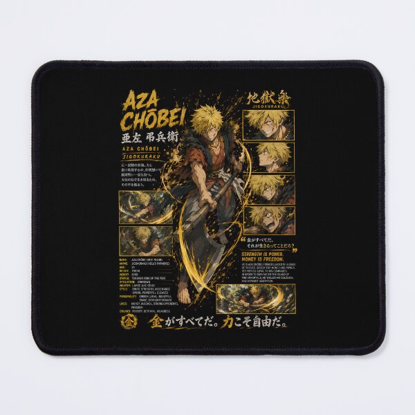 Item preview, Aza Chobei Gold Manga Panel Design designed and sold by SirLivy.