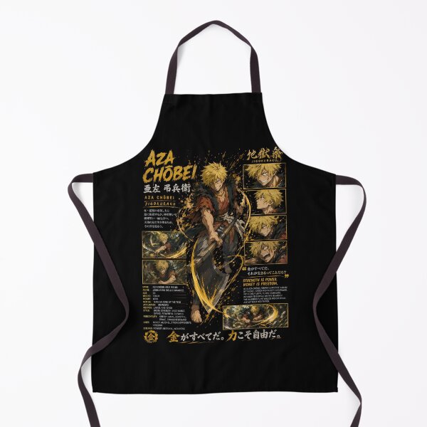 Item preview, Aza Chobei Gold Manga Panel Design designed and sold by SirLivy.