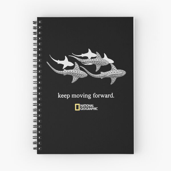 Item preview, National Geographic Sharks Keep Moving Forward Graphic designed and sold by VelourEmber.