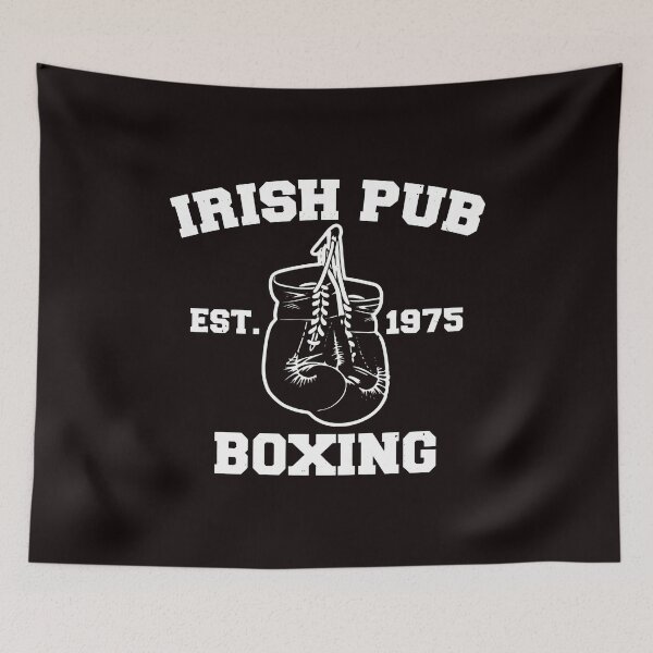 Item preview, Irish Pub Boxing Est 1975 Logo designed and sold by ASTRAXO.