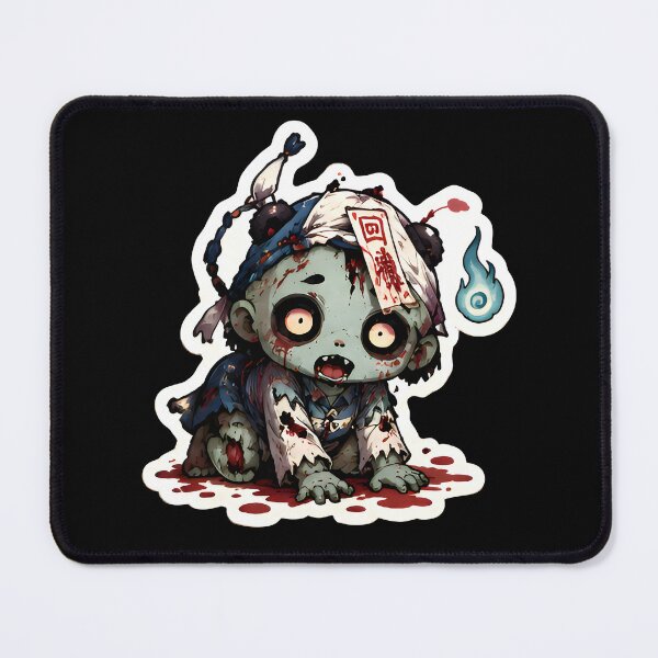Item preview, Chibi Zombie Baby Crawling with Ghost Fire designed and sold by PreeCha Art & Co..