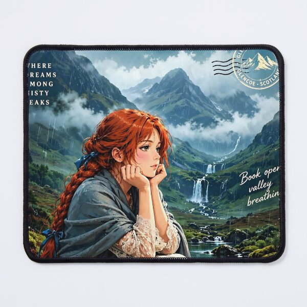Item preview, Scotland — Glencoe — Poetry Beneath the Misty Mountains designed and sold by DibujandoPorfa.