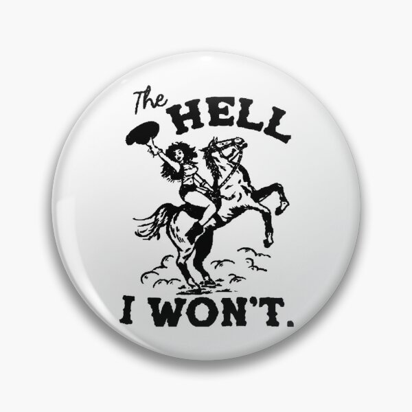 Item preview, The Hell I Won't designed and sold by ChibiPalsCo.