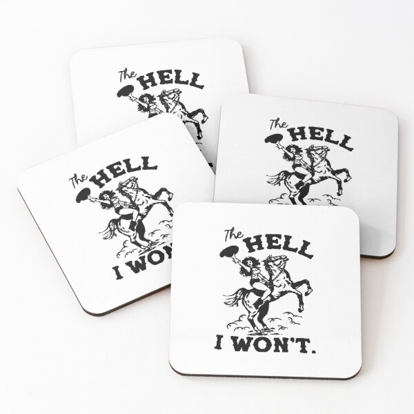 Item preview, The Hell I Won't designed and sold by ChibiPalsCo.