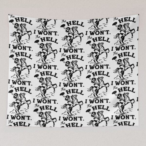 Item preview, The Hell I Won't designed and sold by ChibiPalsCo.