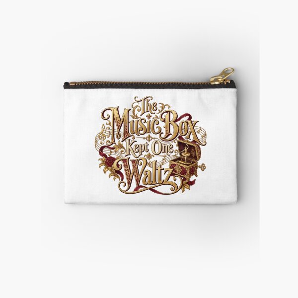 Item preview, Music Box Kept One Waltz Ornamental Lettering designed and sold by Bikivuno.