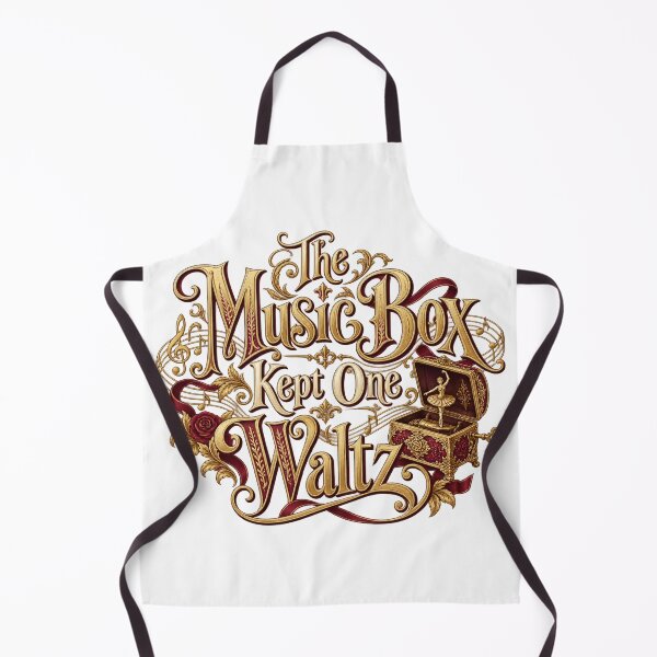 Item preview, Music Box Kept One Waltz Ornamental Lettering designed and sold by Bikivuno.