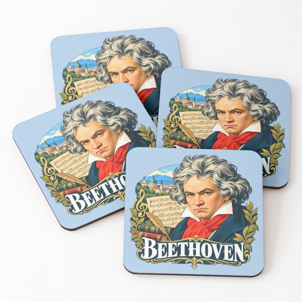 Item preview, Ludwig van Beethoven - Composer Portrait designed and sold by Myra365Art.