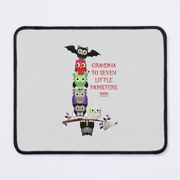 Item preview, Grandma to Seven Little Monsters (on Lt. Grey) designed and sold by PawsitiveMum3.