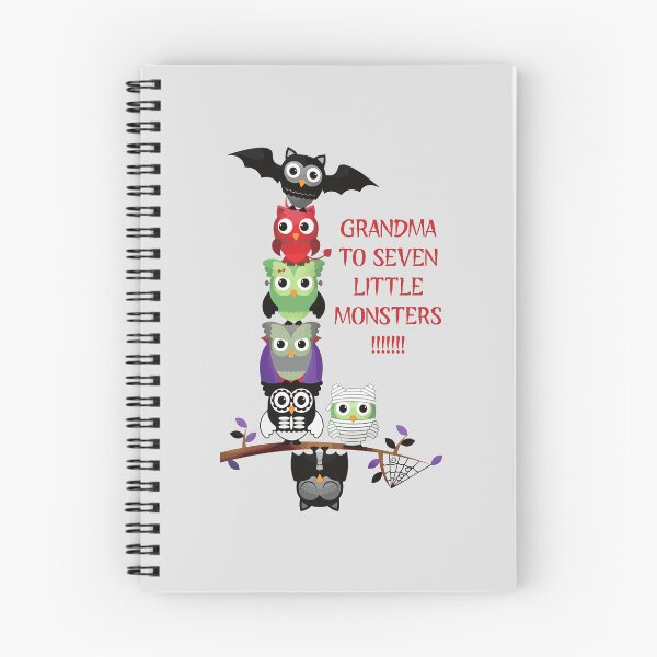 Item preview, Grandma to Seven Little Monsters (on Lt. Grey) designed and sold by PawsitiveMum3.