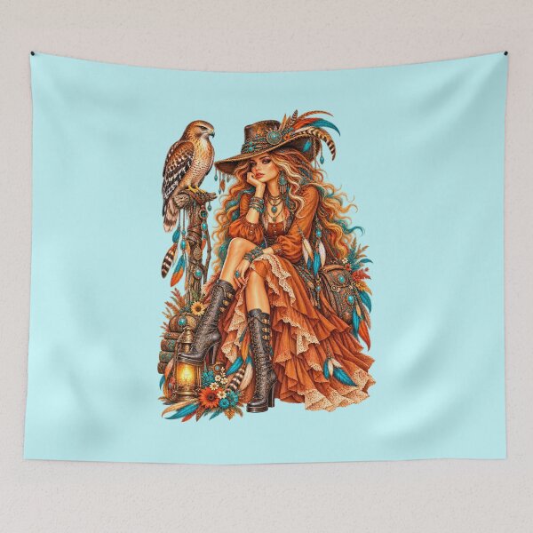Item preview, The Wanderess of Ember And Turquoise 2 designed and sold by Dawne's Designs.