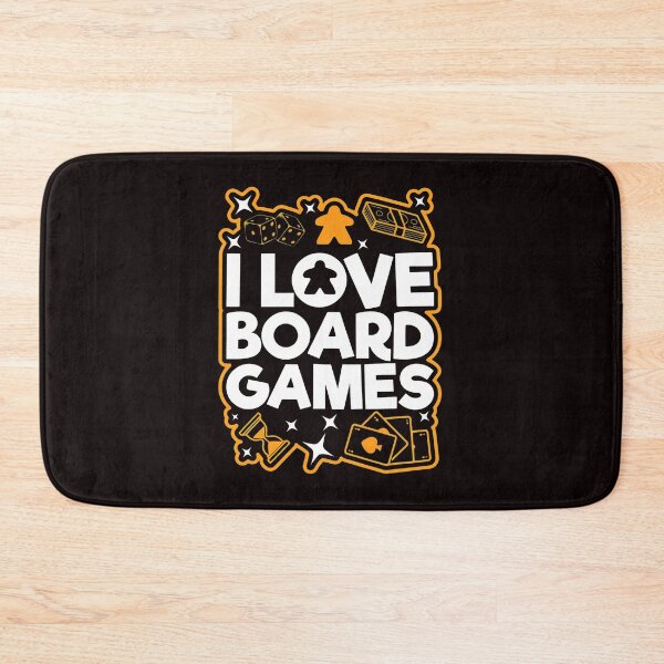 Item preview, I Love Board Games Retro Distressed Gaming designed and sold by ASTRAXO.