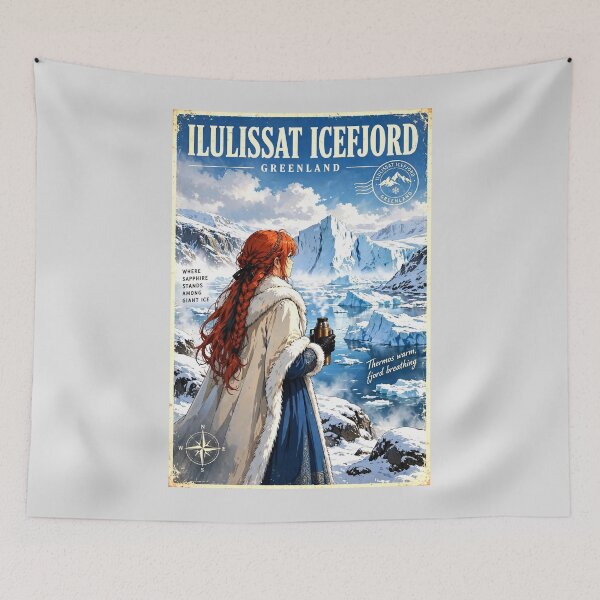 Item preview, Greenland — Ilulissat Icefjord — Coffee at the Edge of the Arctic designed and sold by DibujandoPorfa.