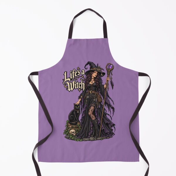 Item preview, Life’s a Witch – Gothic Witch & Black Cat Magic designed and sold by OzyWear.