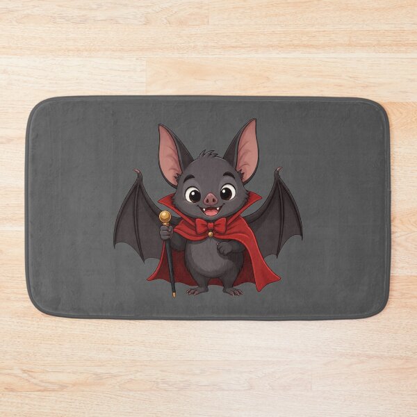 Item preview, Cute Vampire Bat Halloween Illustration designed and sold by All About DigiCraft by Fedelina.