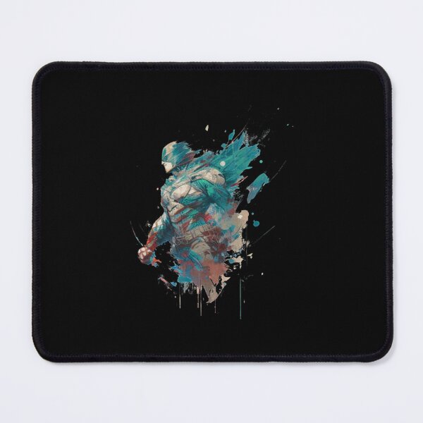 Item preview, Abstract Watercolor Knight Hero Silhouette Splatter Art designed and sold by UdoPopp.